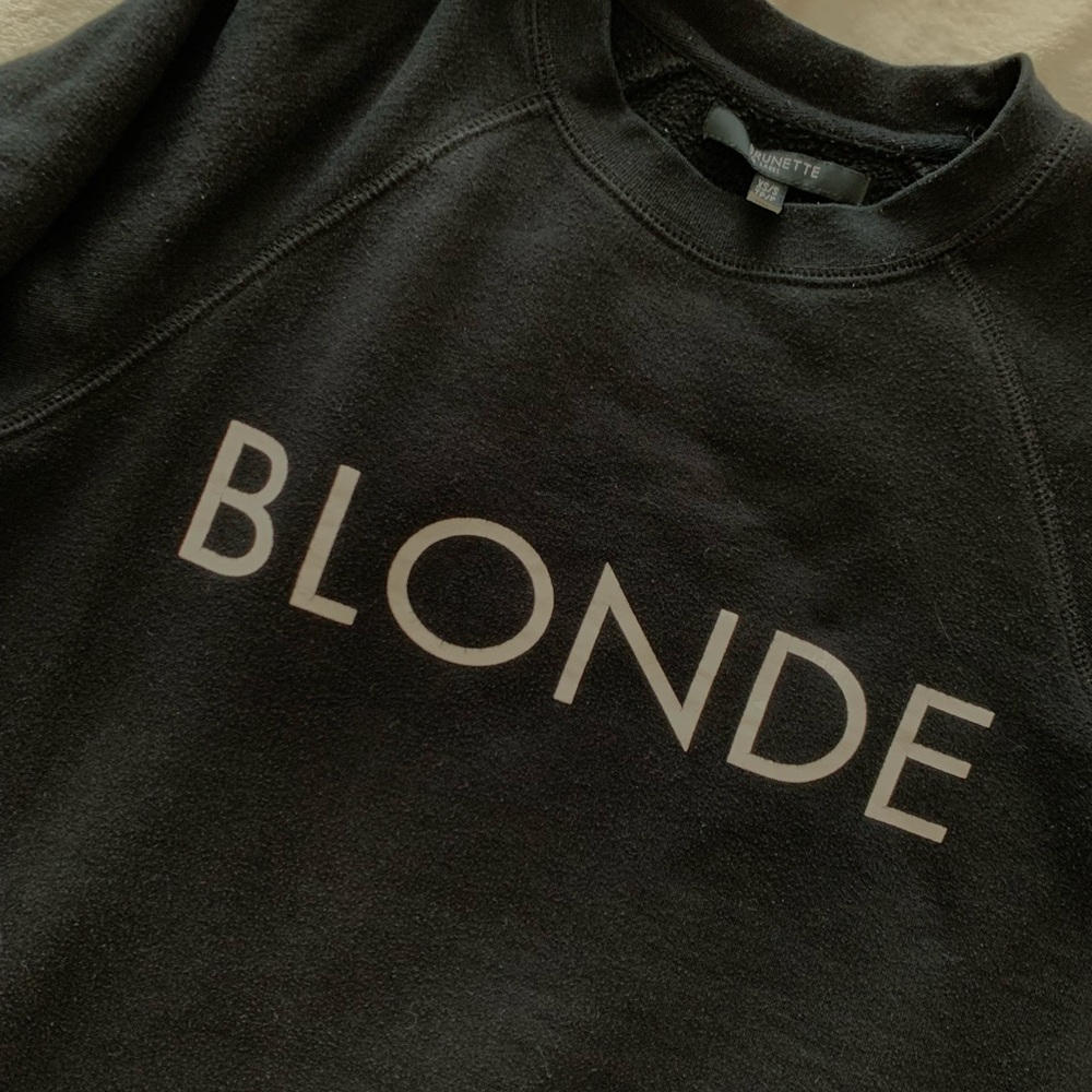 BRUNETTE THE LABEL CREWNECK